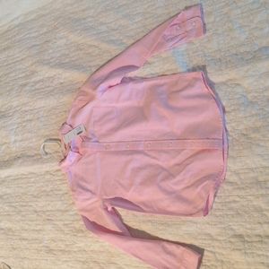 NEW Janie and Jack boys size 10 linen style button down shirt